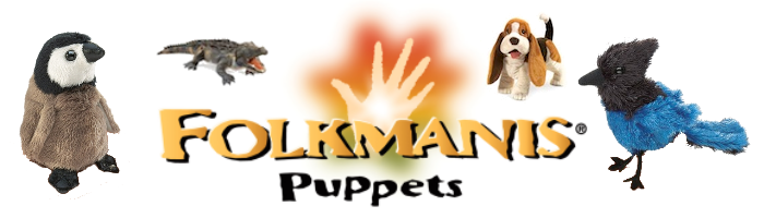 Folkmanis-Logo und Link