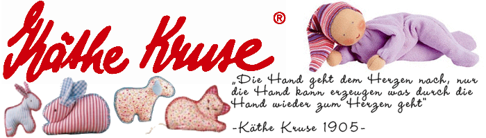 Käthe Kruse-Logo und Link