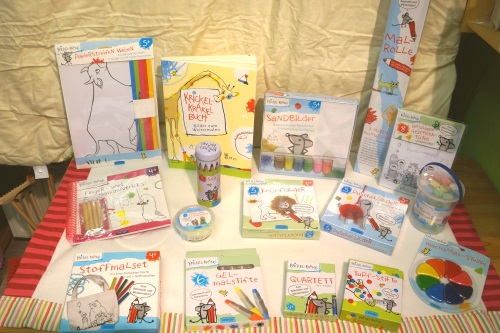 Bastel- und Malsets von Krickel-Krackel