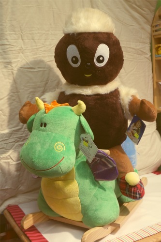 Schaukeldrache mit Sound mit Pittiplatsch von Heunec